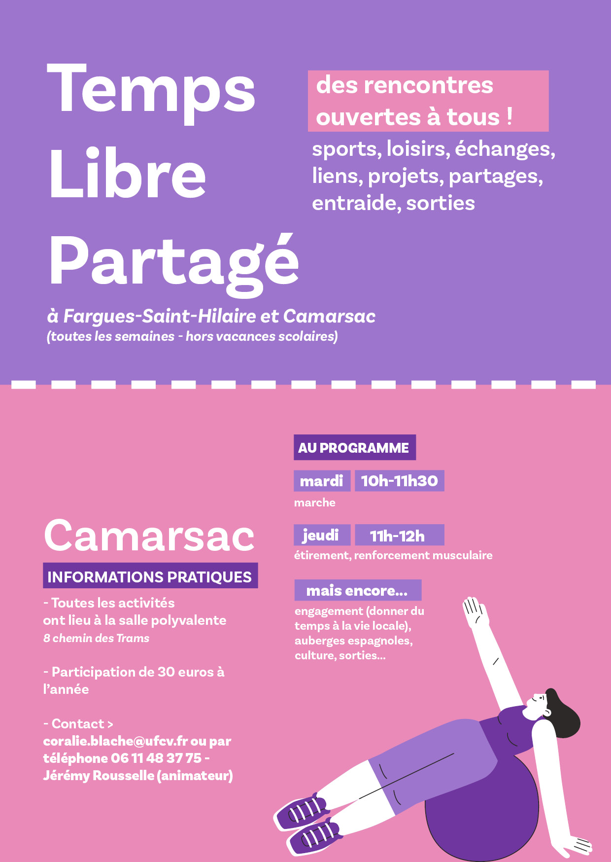Flyer Temps Libre Partagé recto v7