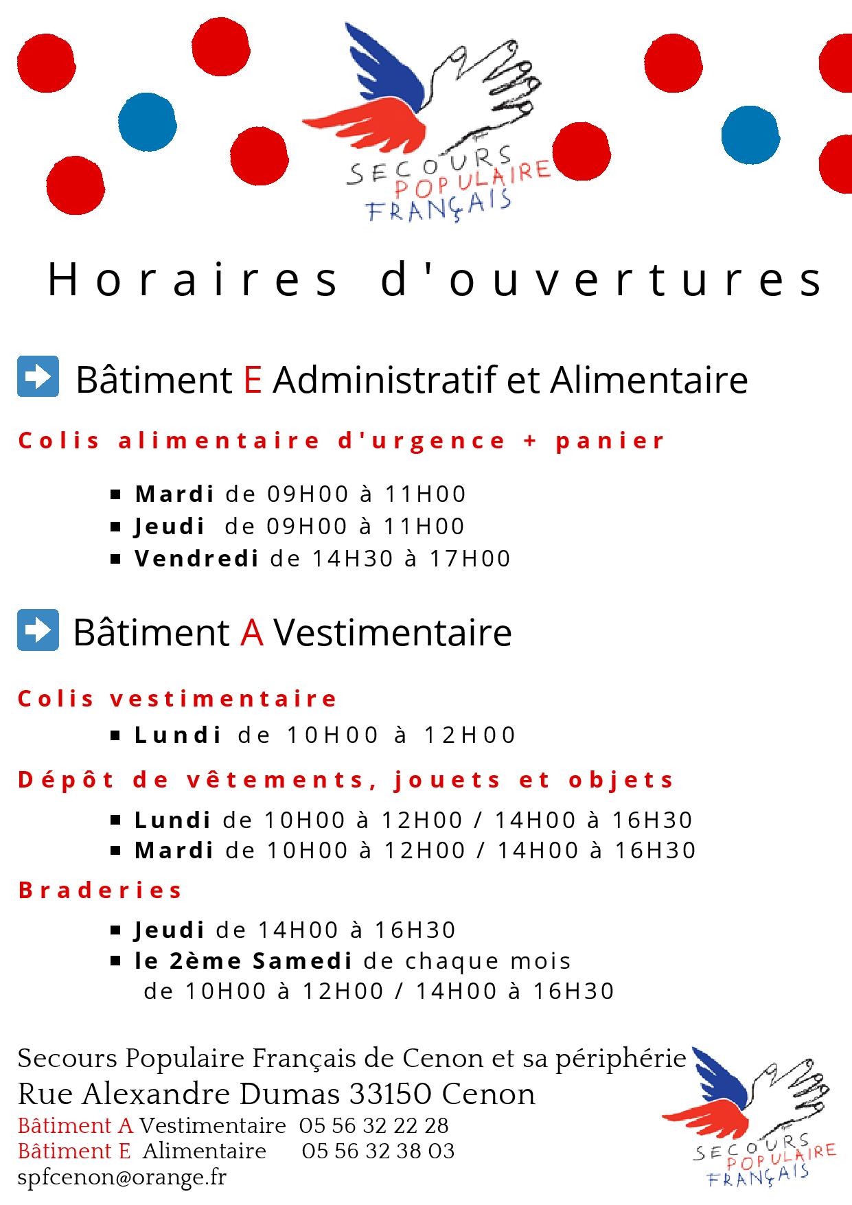 horaires d ouvertures été 2022 page 001