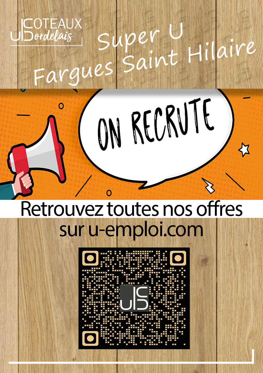 super u recrute