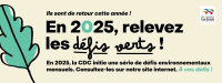 Avril 2025, relevez le défi vert !
