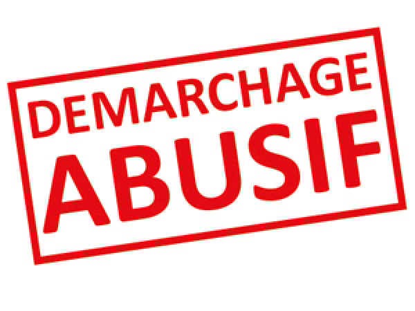 Alerte au démarchage abusif et aux vols à la fausse qualité