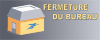 Fermeture définitive du bureau de poste
