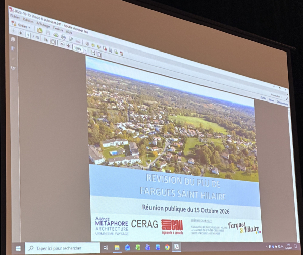 La r&eacute;vision du Plan Local d'Urbanisme