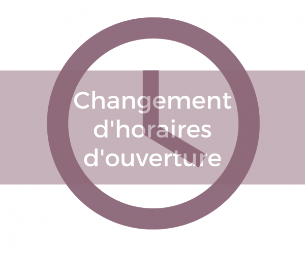 Mairie &amp; Bibliothèque : attention, changement d'horaires