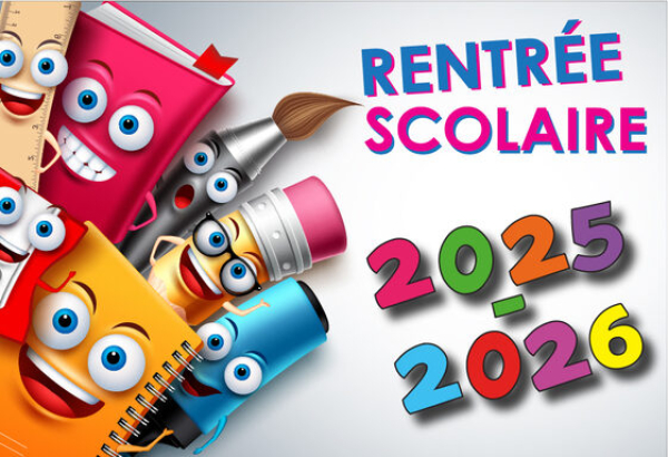 Rentrée 2025 : de l'info pour vous